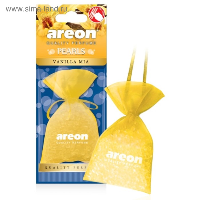 

Ароматизатор на зеркало Areon Pearls ваниль миа 704-ABP-07