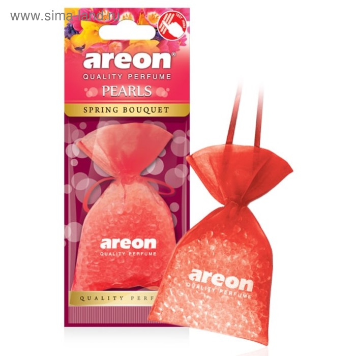 

Ароматизатор на зеркало Areon Pearls мешочек весенний букет, 50 г 704-ABP-04