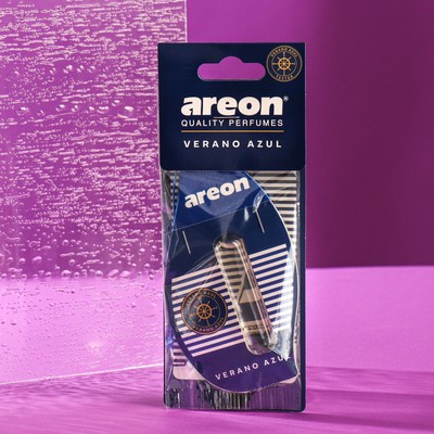 Ароматизатор Areon Liquid Lux, на зеркало, жидкий, аромат Verano Azul, 5 мл 127431h