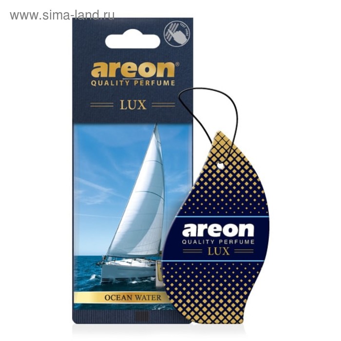 

Ароматизатор Areon Lux Ocean Water, на зеркало 140423a
