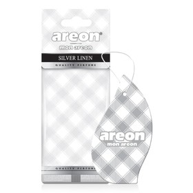 Ароматизатор Areon Mon Silver Linen, на зеркало 126973a 4605439