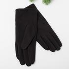 Перчатки женские "Классика", размер 18, цвет чёрный - Фото 3