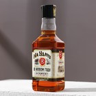 Набор «На удачу в Новом году»: гель для душа во флаконе виски 250 мл, аромат древесный и пряный, платок в форме сигары - фото 119626238