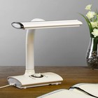 Лампа настольная «Менси», 3 режима, LED, 15 Вт, USB, бело-зелёная, 20×24×23 см  (артикул 4425064)  большой выбор товаров оптом и в розницу по низким ценам с доставкой
