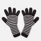 Перчатки удлинённые для девочки, цвет чёрный, размер 16 - Фото 2