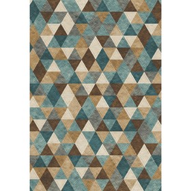 Ковёр прямоугольный Matrix D578, размер 200 х 290 см, цвет beige-blue