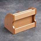 Органайзер 5 секций, 1 выдвижной ящик, серия Ясень шимо, 20×16.5×15.5 см, МИКС - Фото 4