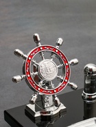 Набор настольный, органайзер 6 в 1 (часы, блок для бумаги, карандашница, визитница), 40×20×15 см - Фото 3