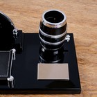 Набор настольный, органайзер 4 в 1 с визитницей и часами, 34×17×13 см - Фото 6