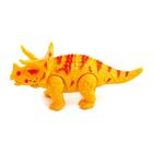 Динозавр «Трицератопс», работает от батареек, световые и звуковые эффекты, МИКС - фото 3841784
