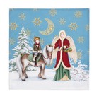 Кухонный набор новогодний «Этель» Christmas time: скатерть 150×180 см ±3 см с ГМВО, салфетка 40×40 см-8 шт., 100% хлопок - Фото 7