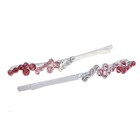 невидимка для волос "Соло" кружево микс (набор 2 шт) - Фото 1