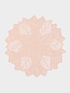 Салфетка сервировочная на стол Доляна «Цветок», d=38 см, золотая - Фото 13