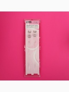 Лямки для бюстгальтера, силиконовые, фурнитура металл, 4 полосы, 1 см, 37 см, пара, прозрачные - Фото 8