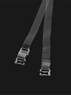 Лямки для бюстгальтера, силиконовые, фурнитура металл, 1 см, 37 см, пара, прозрачные - Фото 4