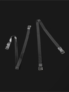 Лямки для бюстгальтера, силиконовые, фурнитура металл, 1 см, 37 см, пара, прозрачные - Фото 5