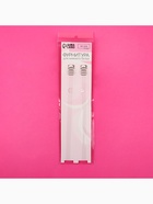 Лямки для бюстгальтера, силиконовые, фурнитура металл, 1 см, 37 см, пара, прозрачные - Фото 8