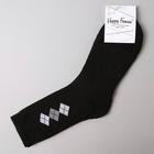 Носки мужские махровые, цвет чёрный, размер 27-29 - Фото 3