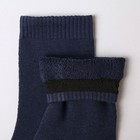 Носки мужские махровые, цвет тёмно-синий, размер 27-29 - Фото 3