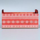 Деревянный ящик с ручками «Красный», 24.5 × 5 × 10 см - Фото 4