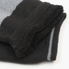 Носки женские махровые, цвет серый/черный, размер 23-25 - Фото 4