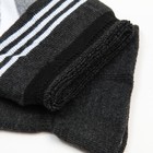 Носки женские махровые «Полоски», цвет серый, размер 23-25 - Фото 4
