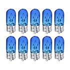 Галогенная лампа для авто Cartage BLUE, T10, W5W, 12 В, 5 Вт, набор 10 шт. - Фото 1