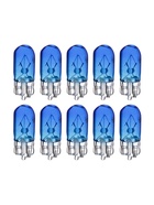 Галогенная лампа Cartage BLUE T10 W5W, 5 Вт, 12 В, набор 10 шт - фото 809486496