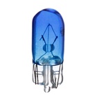 Галогенная лампа Cartage BLUE T10 W5W, 5 Вт, 12 В, набор 10 шт - фото 809486498