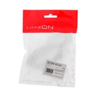 Кабель LuazON, Lightning - USB, 1 А, 1 м, красный - Фото 4