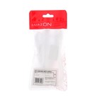 Кабель 3 в 1 LuazON, micro USB/Lightning/Type-C - USB, 2 А, 1 м, 2 доп USB, белый - Фото 4