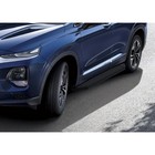 Порог-площадка "Premium-Black" RIVAL, Hyundai Santa Fe 2018-2020, с крепежом, A180ALB.2307.1 - фото 298486665