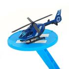 Парковка «Полицейский участок», с металлическими машинами и вертолётом - Фото 2