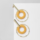Серьги ассорти «Дежавю», цвет жёлтый в золоте - Фото 4