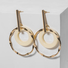 Серьги ассорти «Дежавю», цвет белый в золоте - Фото 4