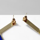 Серьги ассорти «Иллюзия», цвет синий в золоте - Фото 3