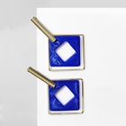 Серьги ассорти «Иллюзия», цвет синий в золоте - Фото 7