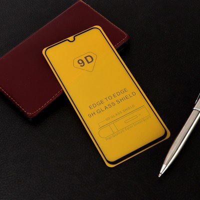 Защитное стекло Innovation 2D, для Samsung A30/A50 (2019), полный клей, чёрное