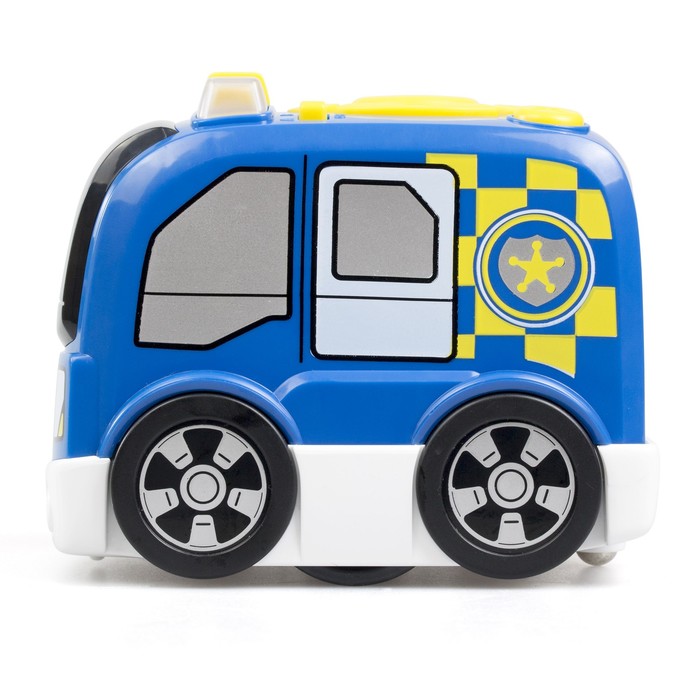 Программируемая пожарная машина Tooko Program Me Police Car, цвет синий - фото 1907034396