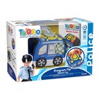 Программируемая пожарная машина Tooko Program Me Police Car, цвет синий - Фото 4