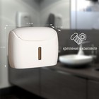 Диспенсер для бумажных полотенец в листах, пластик, 27×11.5×21 см, белый - Фото 2