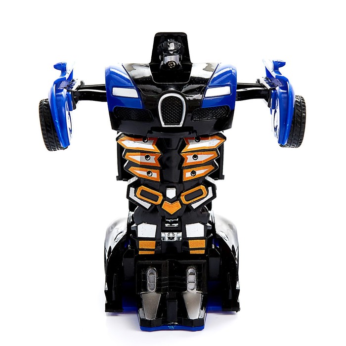 Робот инерционный «Спорткар», трансформируется автоматически при столкновении, цвет МИКС - фото 1883480001