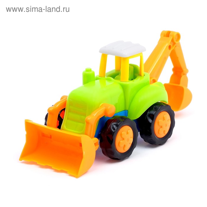 Трактор «Строитель», цвета МИКС - Фото 1