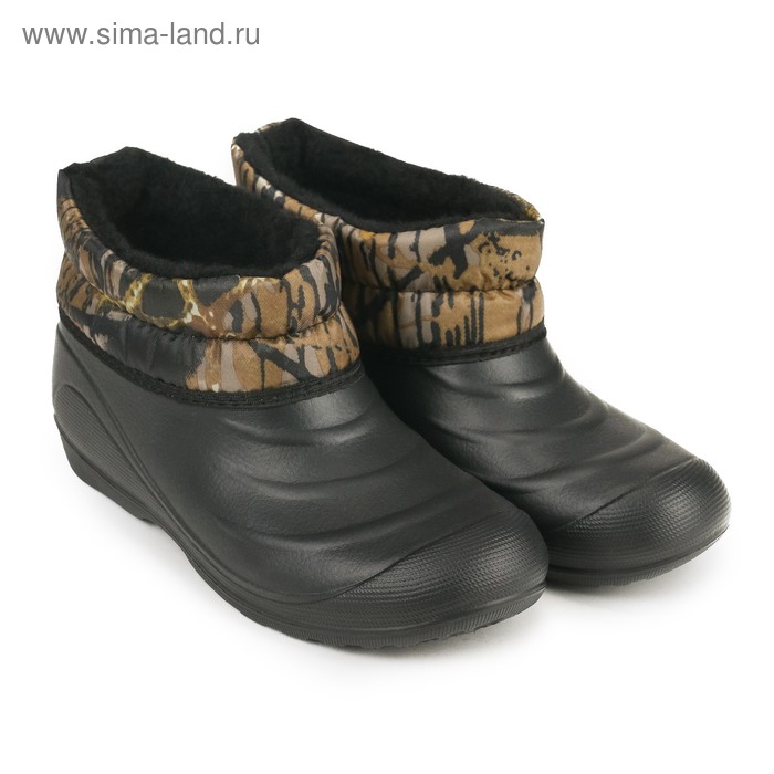 Галоши женские, цвет чёрный, размер 36 - Фото 1