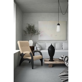 Кресло для отдыха «Римини», 910 x 580 x 1000 мм, ткань, цвет песок