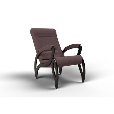 Кресло для отдыха «Зельден», 910 × 580 × 1000 мм, ткань, цвет кофе с молоком