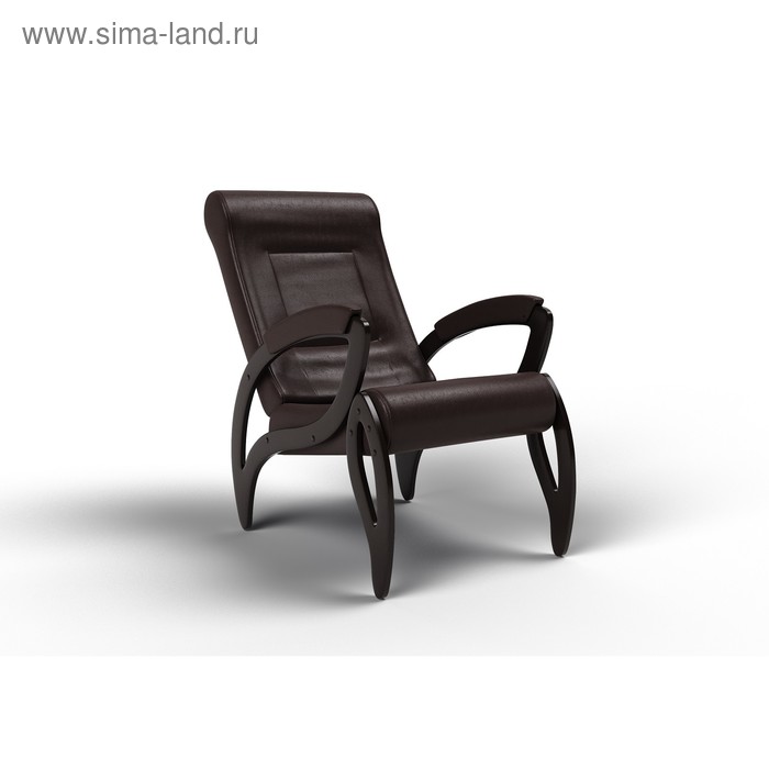 Кресло для отдыха «Зельден», 910 × 580 × 1000 мм, экокожа, цвет венге - Фото 1