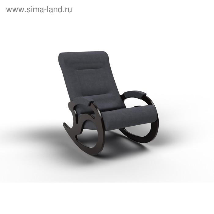 Кресло-качалка «Вилла», 1040 × 640 × 900 мм, ткань, цвет графит - Фото 1