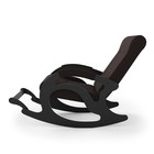 Кресло-качалка «Тироль», 1320 × 640 × 900 мм, ткань, цвет шоколад - Фото 3