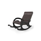 Кресло-качалка «Тироль», 1320 × 640 × 900 мм, экокожа, цвет венге - Фото 2
